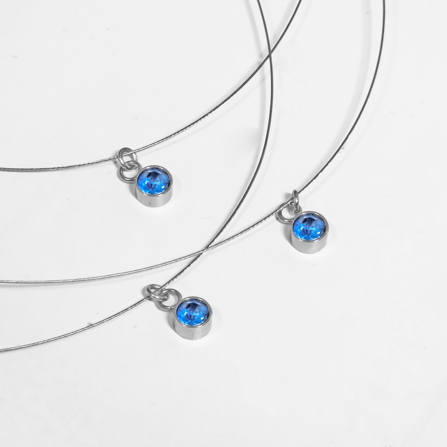 MINI STEEL BLUE CRYSTAL II