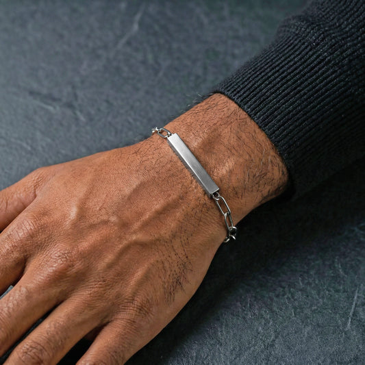 PULSERA TUBO ACERO INOXIDABLE