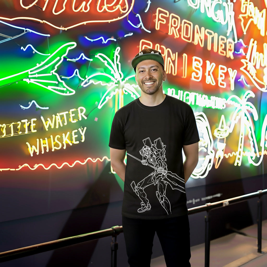 EVANGELION EVA 00 BLACK TEE