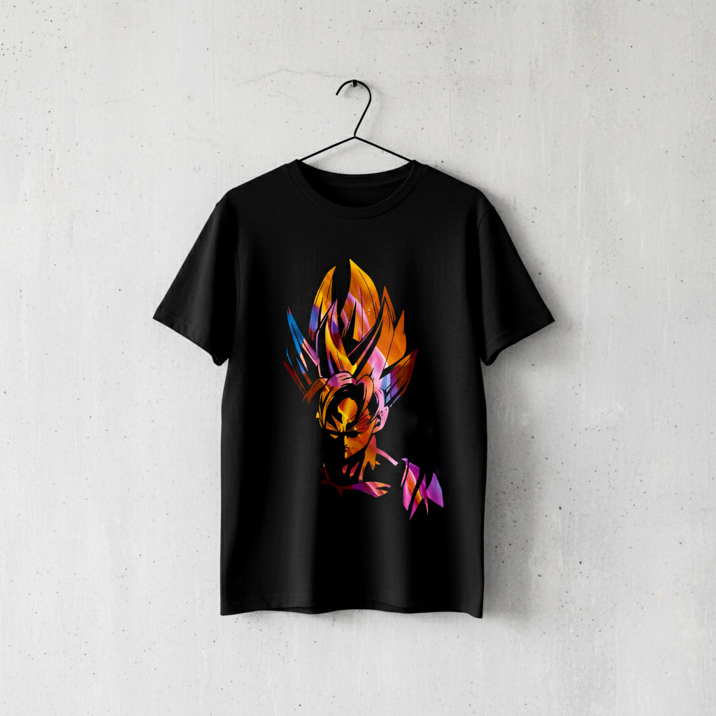 FIRE GOKU BLACK TEE