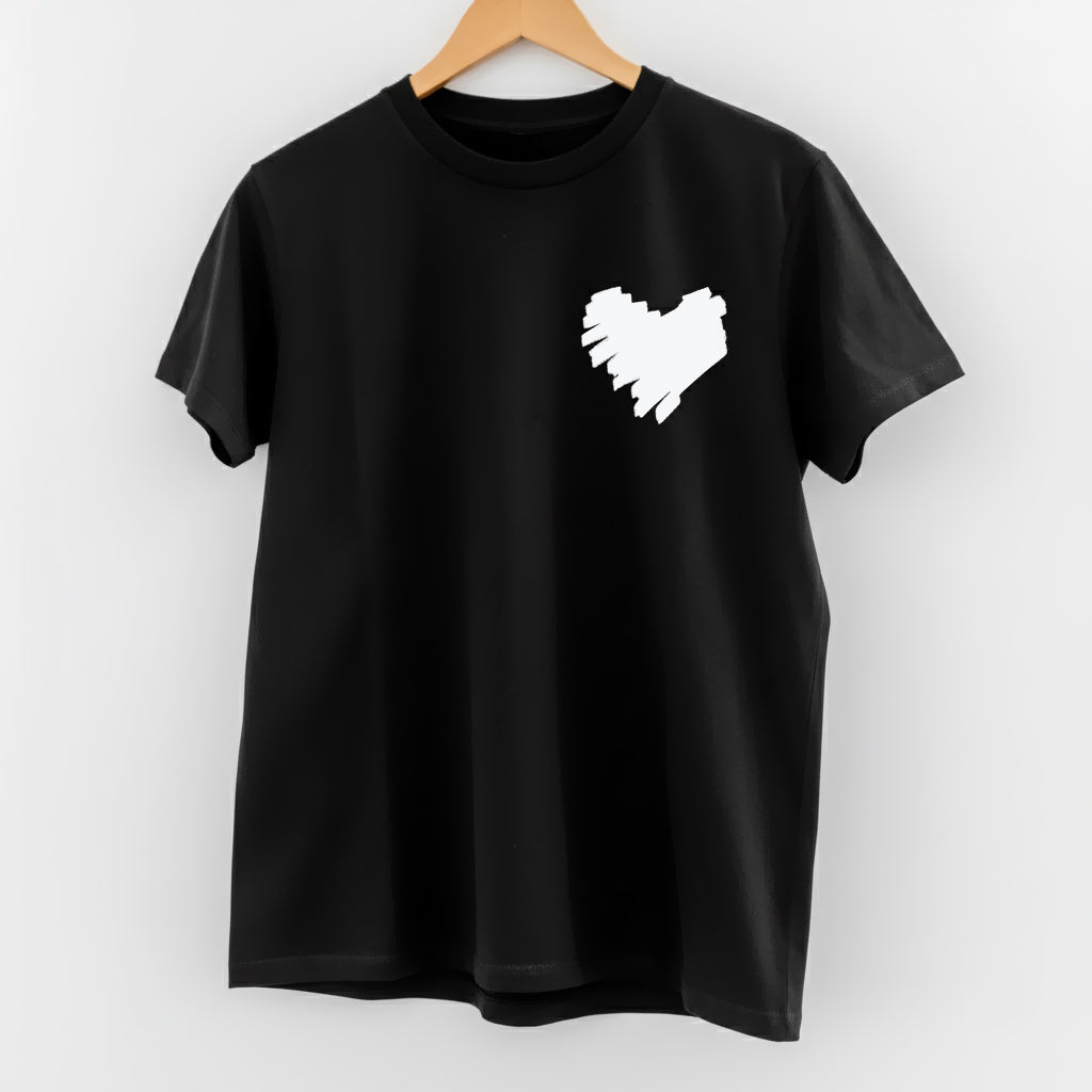 BRUSH WHITE LOVE TEE