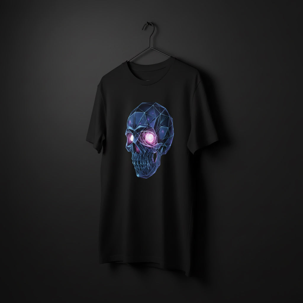MYSTIC SKULL BLACK TEE
