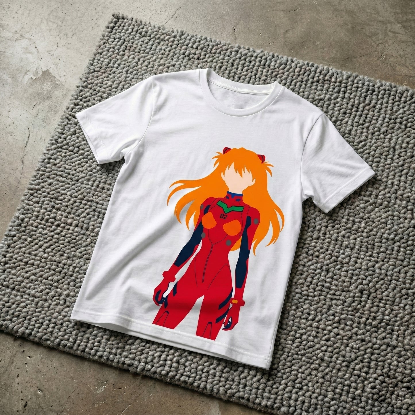 EVANGELION BIG ASUKA WHITE