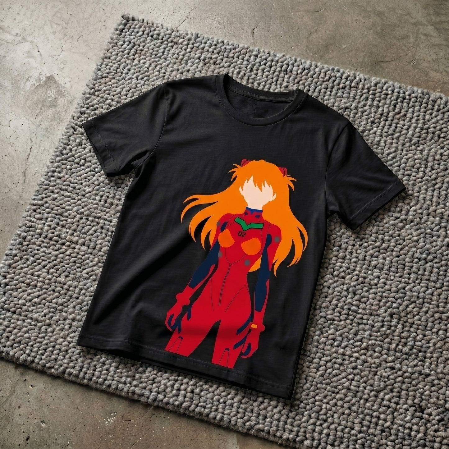 EVANGELION BIG ASUKA BLACK