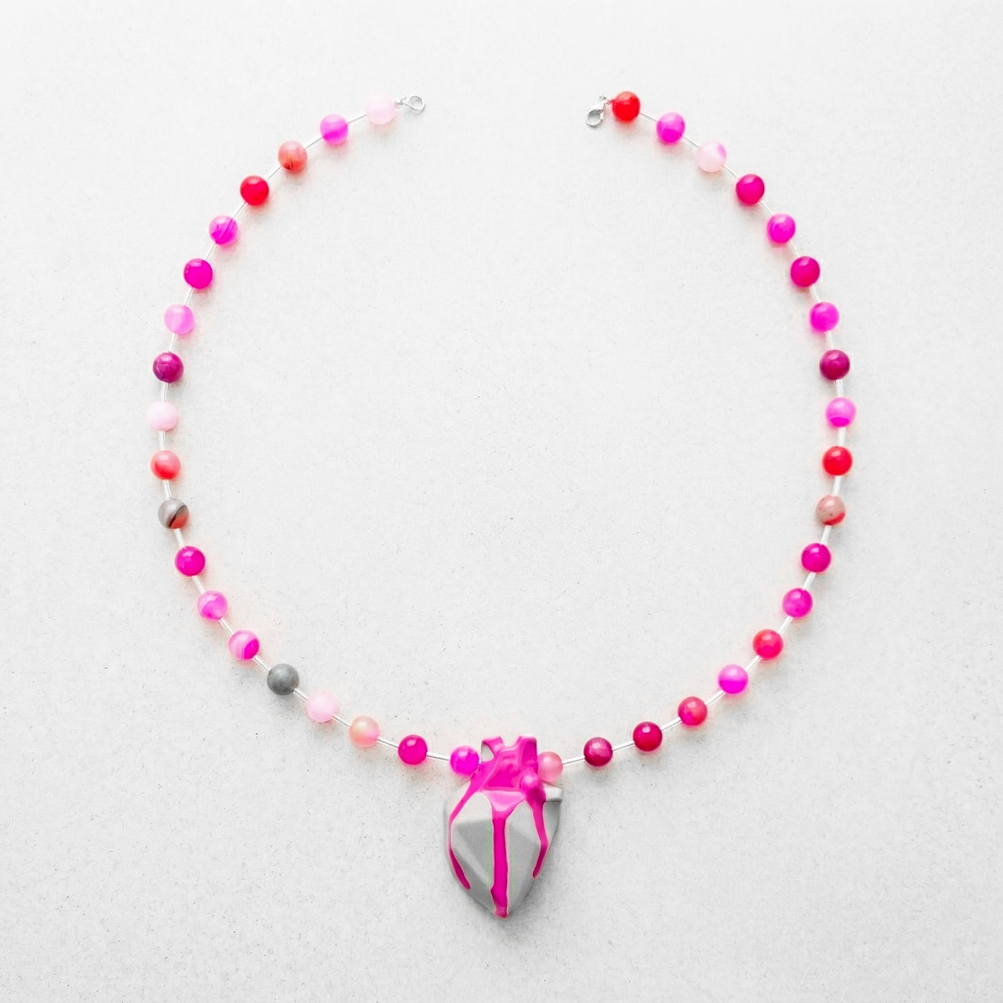 PINK HEART STONE