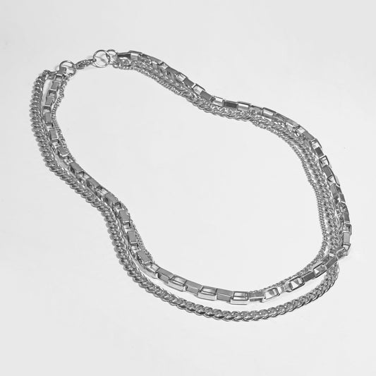 MIX STEEL NECKLACE