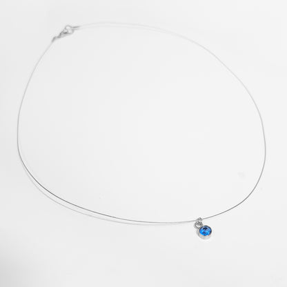 MINI STEEL BLUE CRYSTAL II