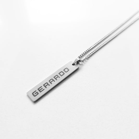 STEEL NAME TAG