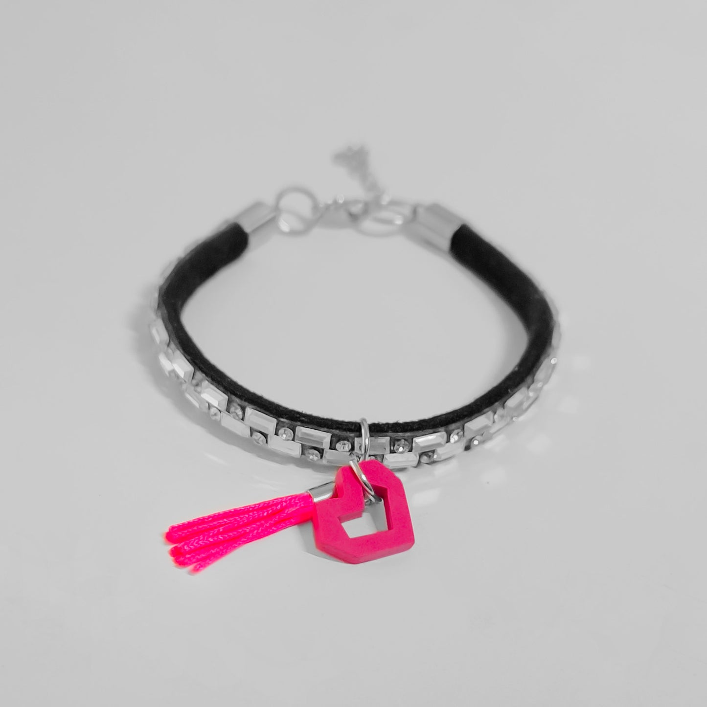 CRYSTAL SILVER PINK LOVE