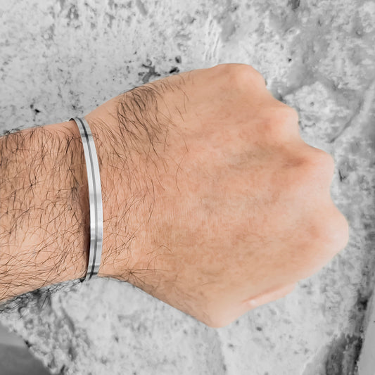 LINE STEEL BRACELET