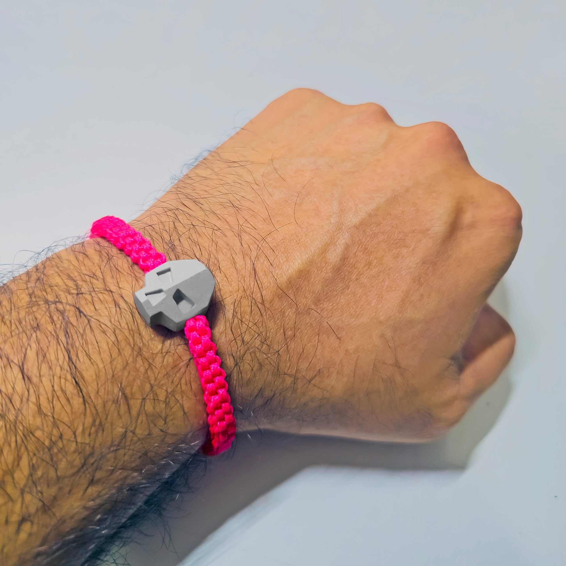 SKULL NEON PINK