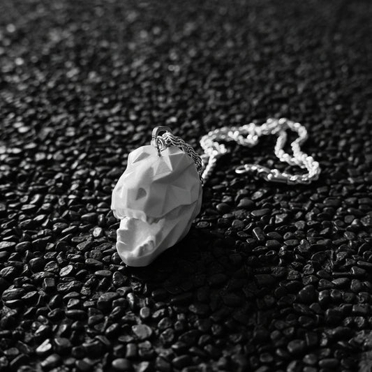 COLLAR 3D T REX GEOMETRICO