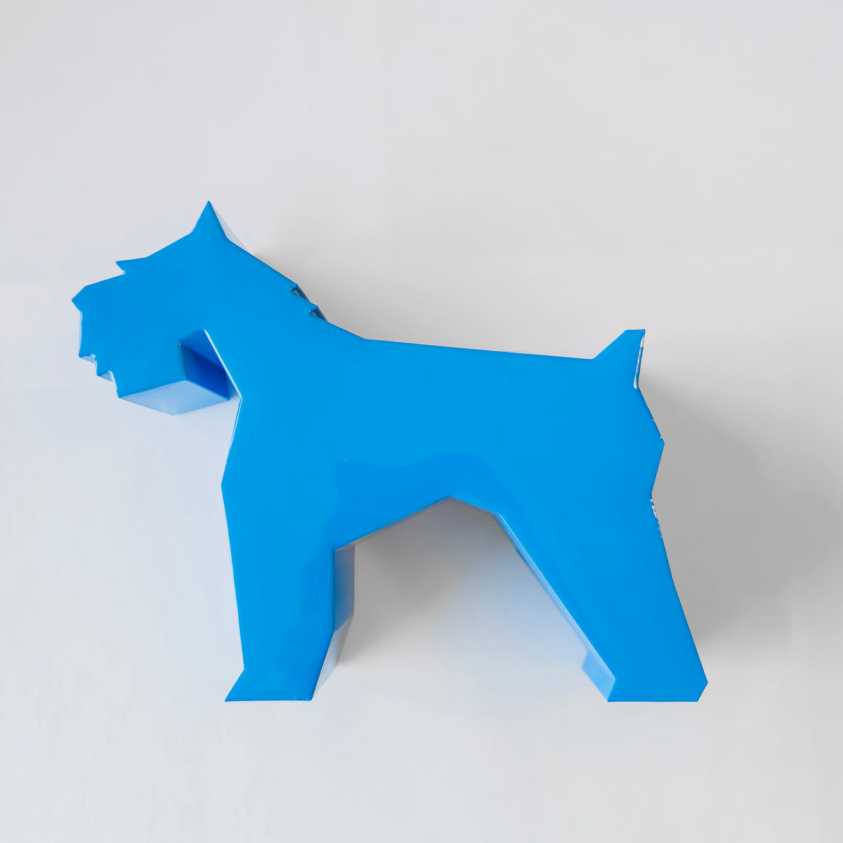 BUDDY SCHNAUZER. SET 4 PIEZAS DECORATIVAS GEOMETRICAS