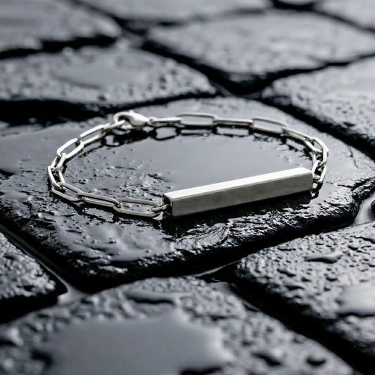 PULSERA TUBO ACERO INOXIDABLE