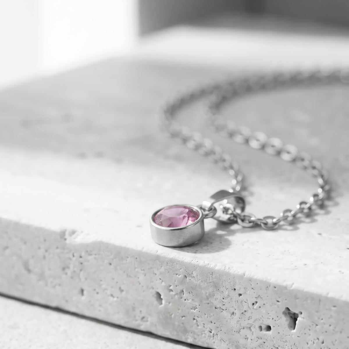 MINI STEEL PINK CRYSTAL