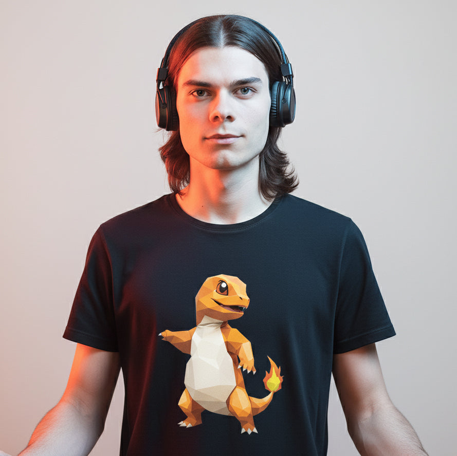 CHARMANDER BLACK TEE