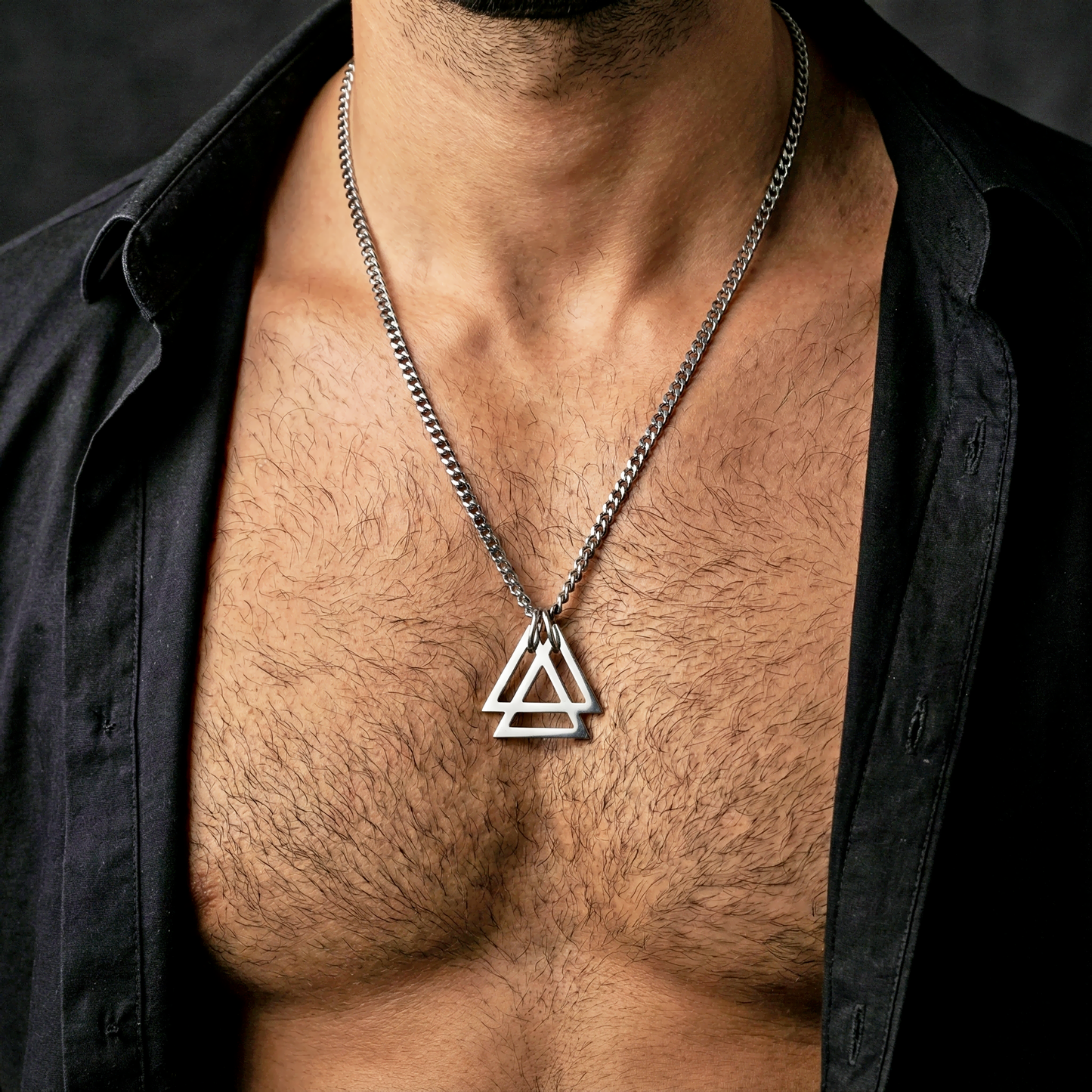 COLLAR TRIAD, PROTECCION, ACERO INOXIDABLE