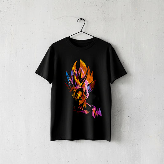 FIRE GOKU BLACK TEE