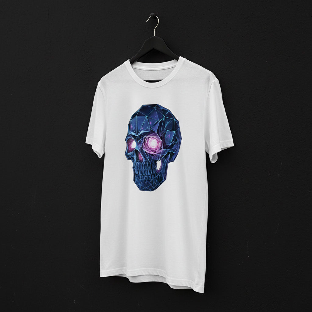 MYSTIC SKULL WHITE TEE