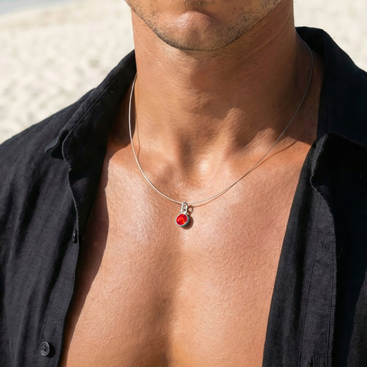 MINI STEEL RED CRYSTAL