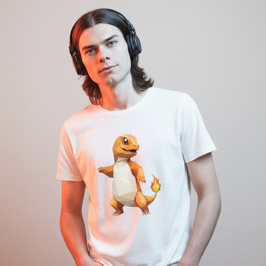 CHARMANDER WHITE TEE