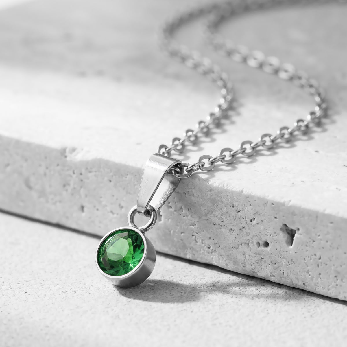 MINI STEEL GREEN CRYSTAL