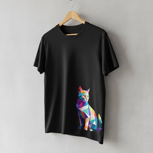 KITTY BLACK TEE