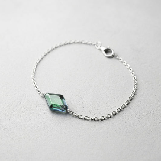 CRYSTAL, PULSERA ROMBO DE CRISTAL