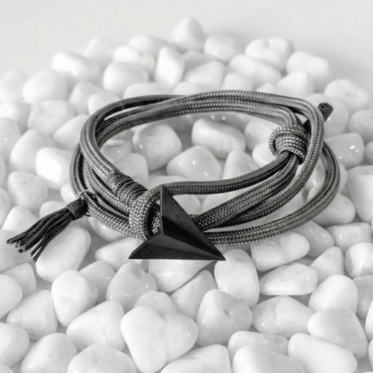 FLY DARK PULSERA CORDON GRIS AVION DE CONCRETO