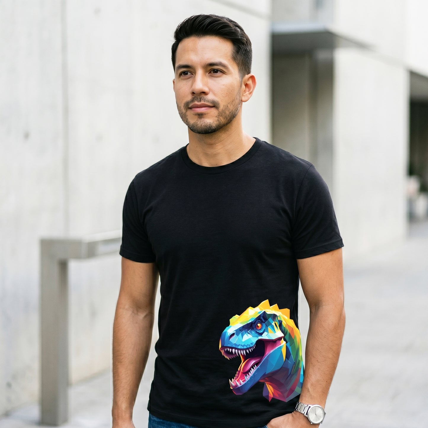 RAWR COLORS BLACK TEE II