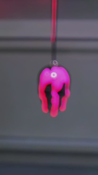 PINK VENOM POLISHED SKULL
