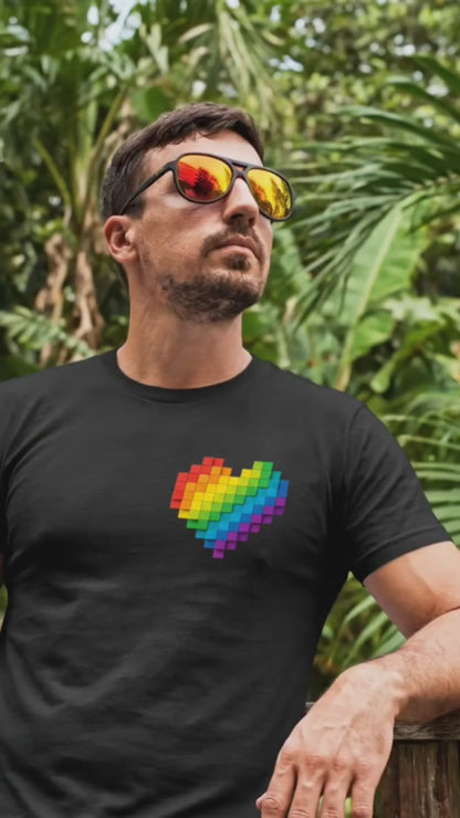 RAINBOW PIXEL LOVE