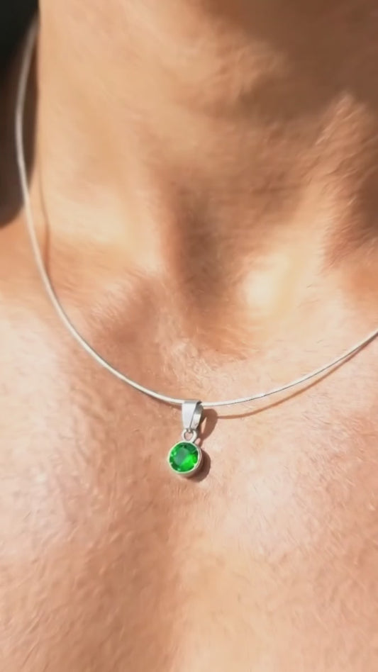 MINI STEEL GREEN CRYSTAL