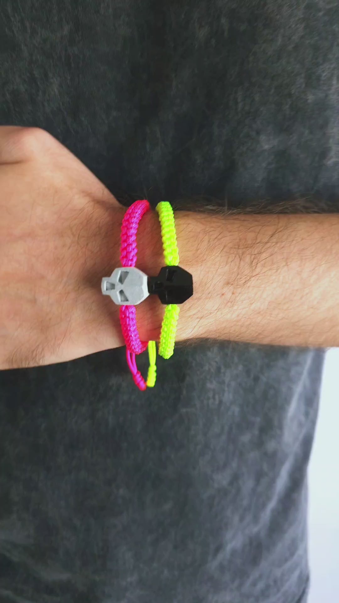 SKULL NEON PINK