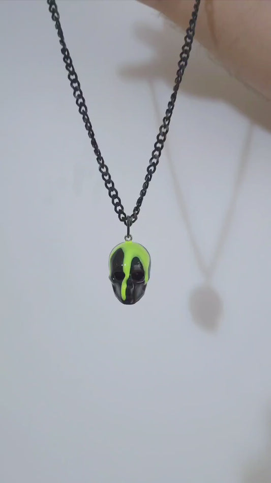 NEON POLISHED SKULL