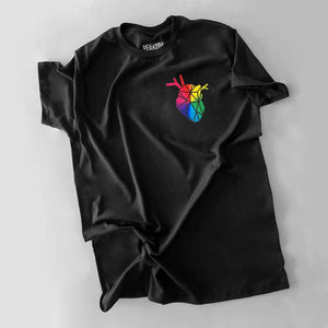 HAPPY HEART GRADIENT BLACK