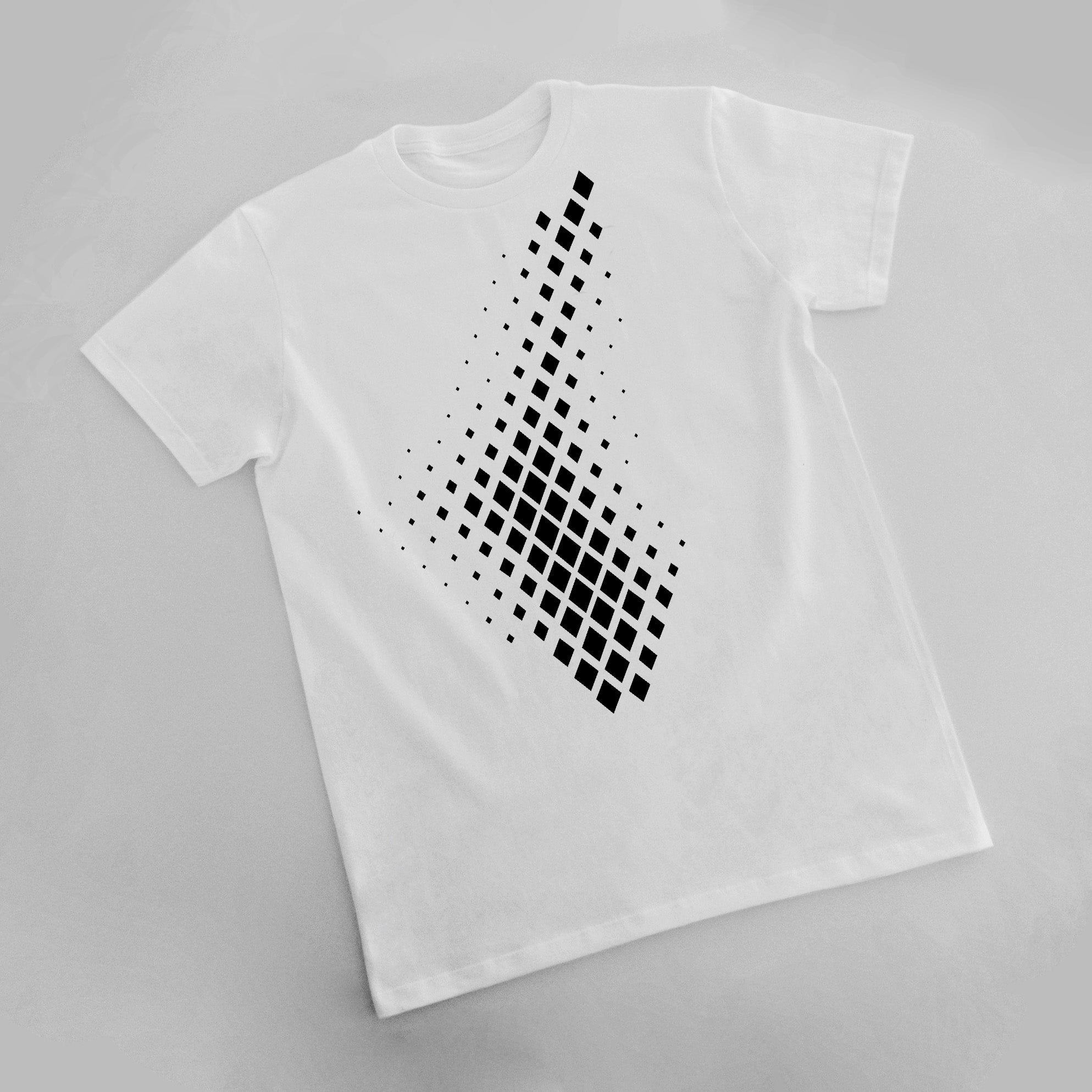 PARAMETRIC DIAMOND WHITE TEE