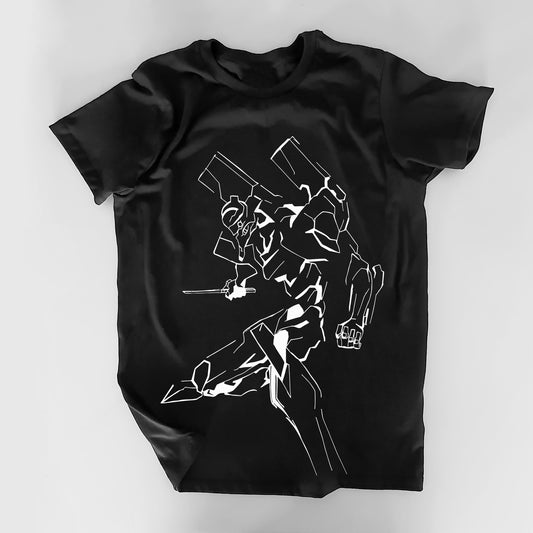 EVANGELION EVA 02 BLACK TEE